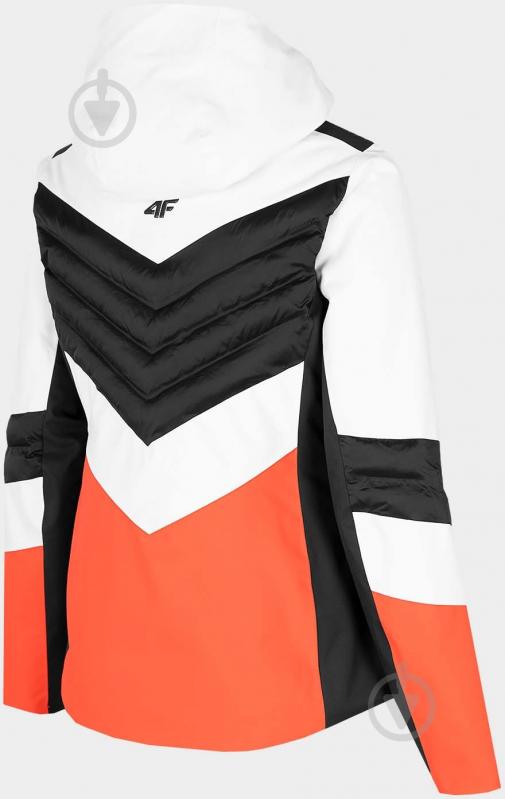 Куртка женская демисезонная 4F WOSKI JACKET KUDN011A H4Z22-KUDN011A-62N р.XL черно-белая - фото 4 Куртка женская демисезонная 4F WOSKI JACKET KUDN011A H4Z22-KUDN011A-62N р.XL черно-белая - фото 4