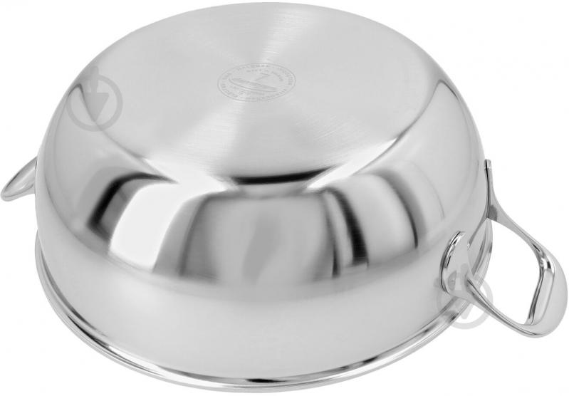 Сотейник конічний 28 см з двосторонньою кришкою 4.75 л Silvinox Atlantis 7 40850-935-0 Demeyere - фото 3