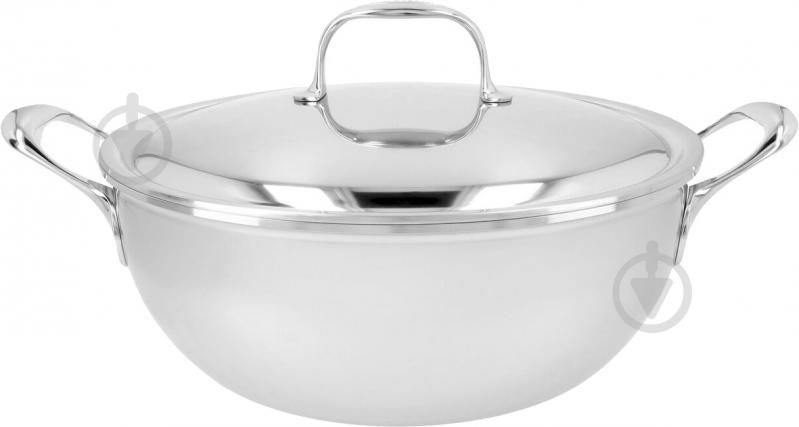 Сотейник конічний 28 см з двосторонньою кришкою 4.75 л Silvinox Atlantis 7 40850-935-0 Demeyere - фото 2