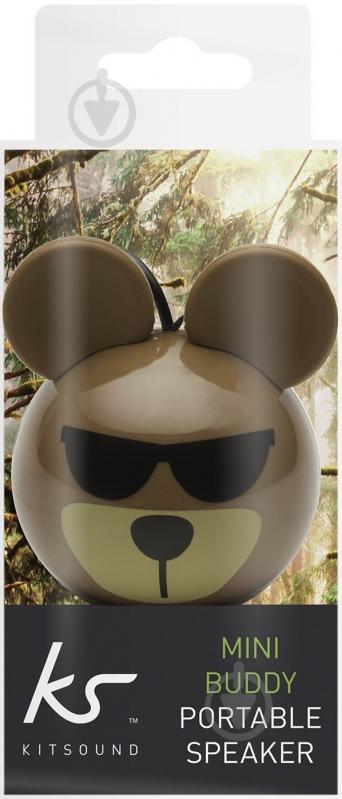 Колонки Kit KS Mini Buddy Speaker Bear 1.0 brown (KSNMBBEAR) - фото 3 Колонки Kit KS Mini Buddy Speaker Bear 1.0 brown (KSNMBBEAR) - фото 3