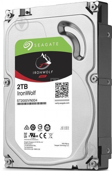 Жорсткий диск Seagate 2 ТБ 3,5" SATA III (ST2000VN004) steel - фото 1