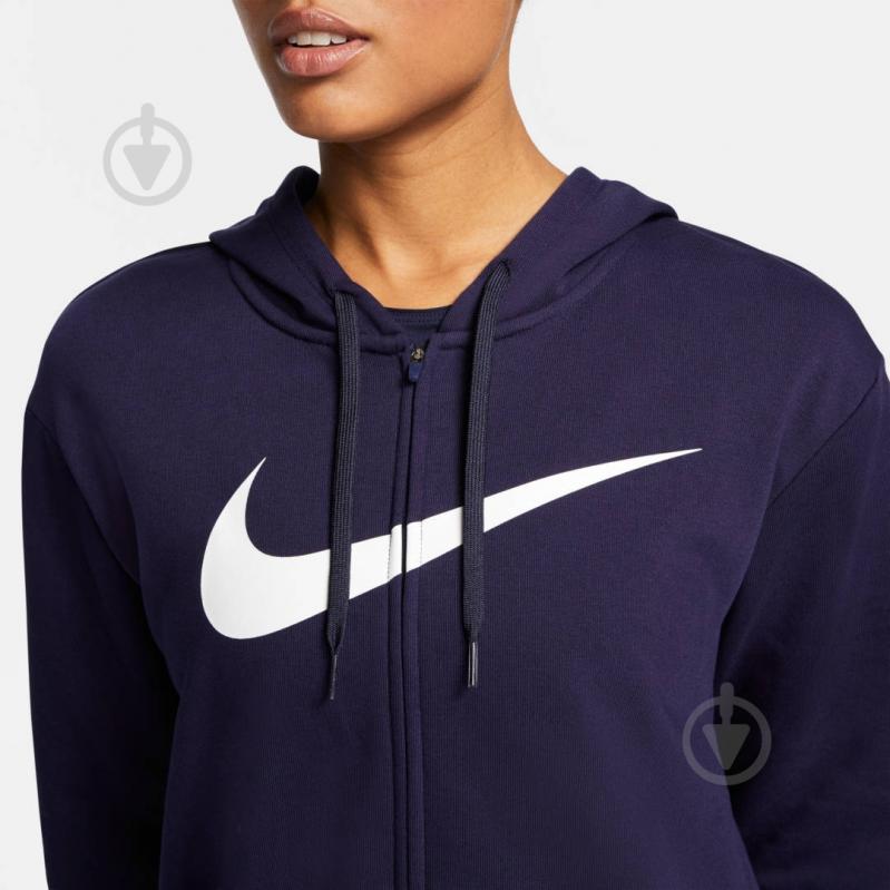 Джемпер Nike W NK DRY GET FIT FC FZ H ES GX CQ9303-498 р. M синий - фото 6 Джемпер Nike W NK DRY GET FIT FC FZ H ES GX CQ9303-498 р. M синий - фото 6
