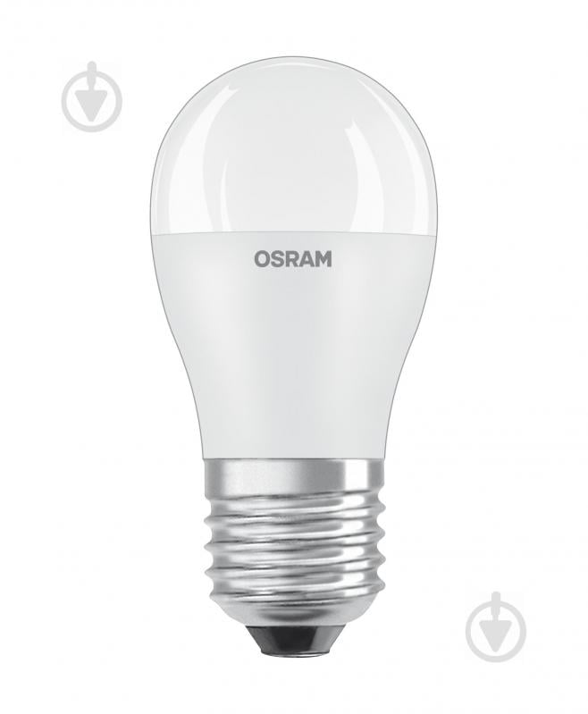 Лампа светодиодная Osram Classic 6,5 Вт P45 матовая E27 220 В 4000 К LBE CLP 6,5W 840 - фото 2