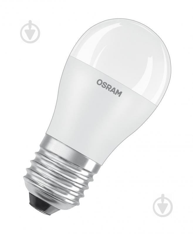 Лампа светодиодная Osram Classic 6,5 Вт P45 матовая E27 220 В 4000 К LBE CLP 6,5W 840 - фото 3