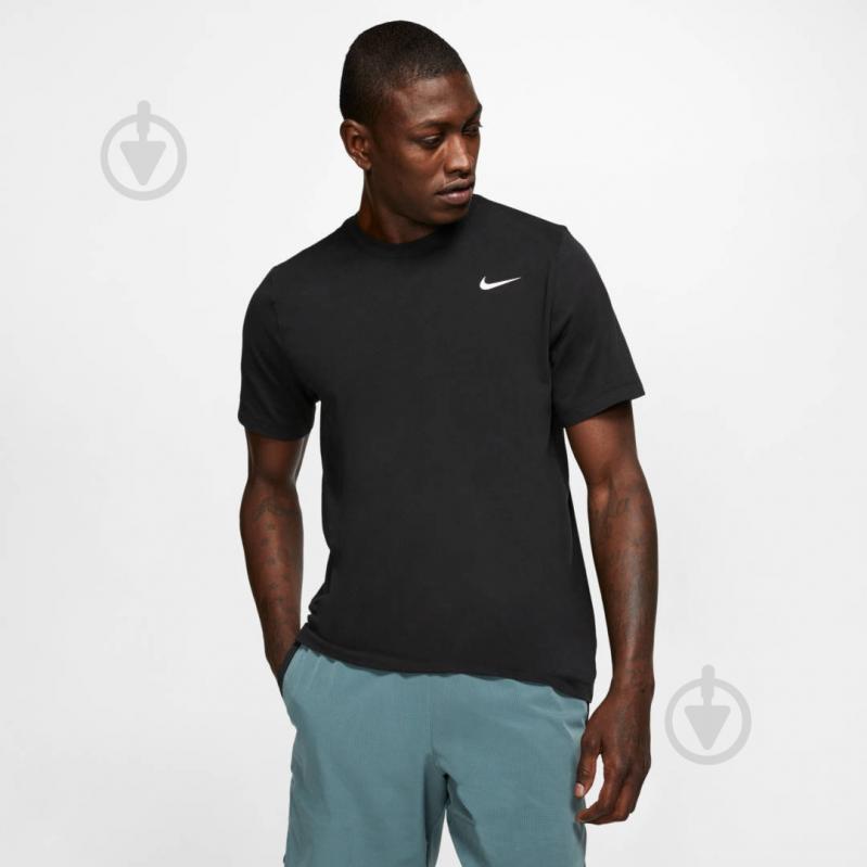 Футболка Nike M NK DF TEE DFC CREW SOLID AR6029-010 р.XS черный - фото 1 Футболка Nike M NK DF TEE DFC CREW SOLID AR6029-010 р.XS черный - фото 1