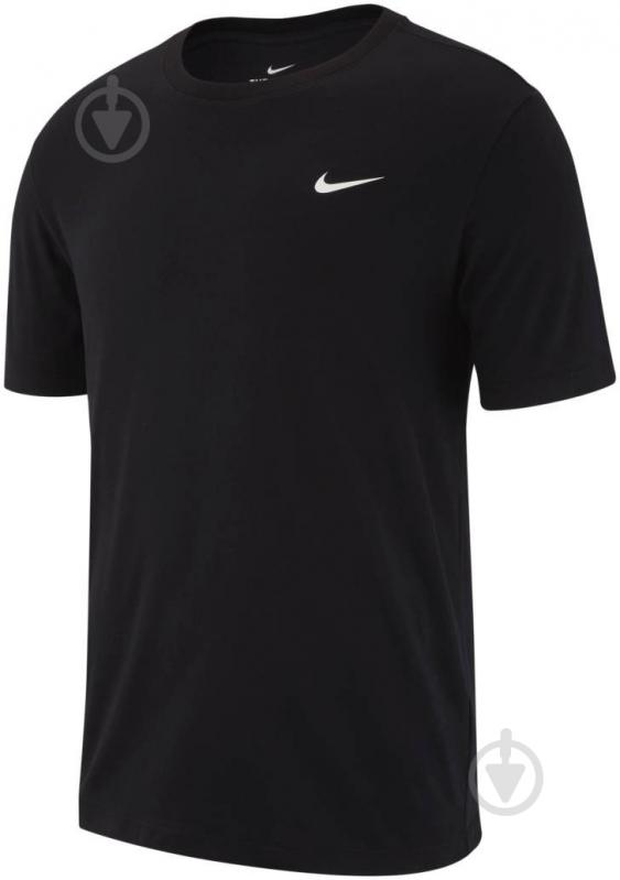 Футболка Nike M NK DF TEE DFC CREW SOLID AR6029-010 р.XS черный - фото 12