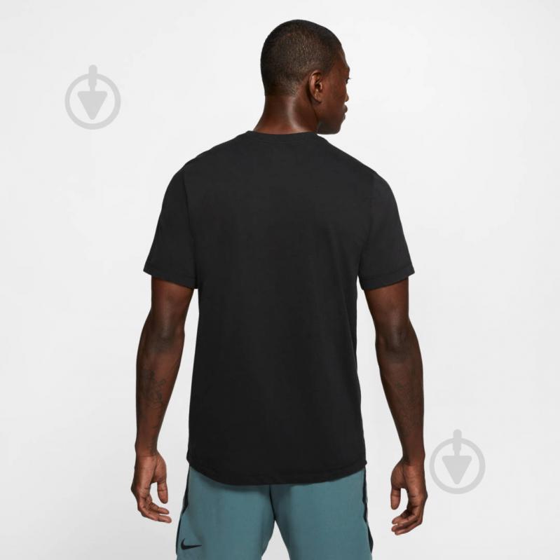 Футболка Nike M NK DF TEE DFC CREW SOLID AR6029-010 р.XS черный - фото 2
