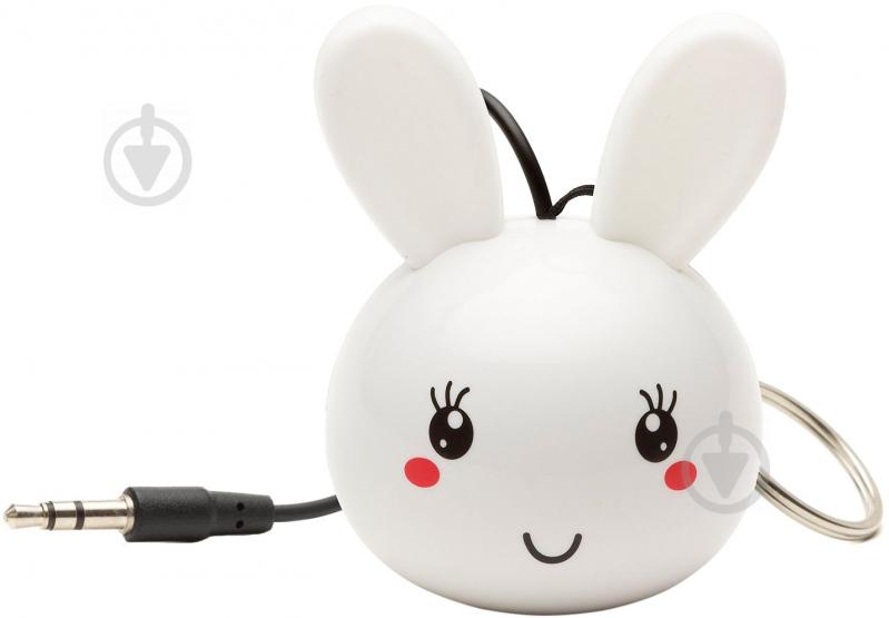 Колонки Kit KS Mini Buddy Speaker Bunny 1.0 white (KSNMBBUN) - фото 1