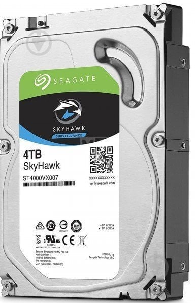 Жорсткий диск Seagate 4 ТБ 3,5" SATA III (ST4000VX007) steel - фото 1