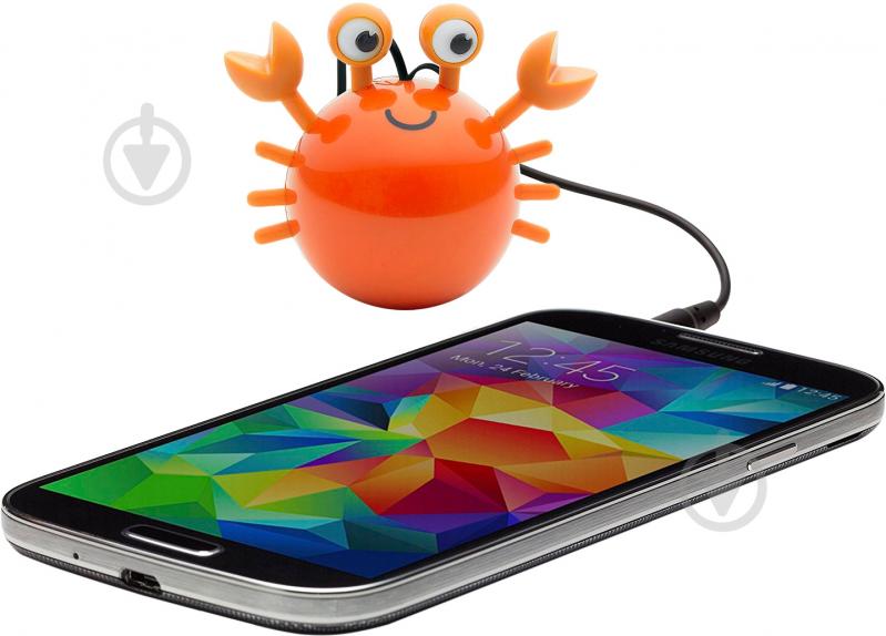 Колонки Kit KS Mini Buddy Speaker Crab 1.0 orange (KSNMBCRB) - фото 2
