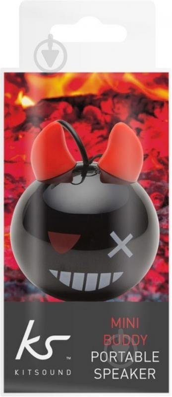 Колонки Kit KS Mini Buddy Speaker Devil Bomb 1.0 black (KSNMBDB) - фото 5 Колонки Kit KS Mini Buddy Speaker Devil Bomb 1.0 black (KSNMBDB) - фото 5