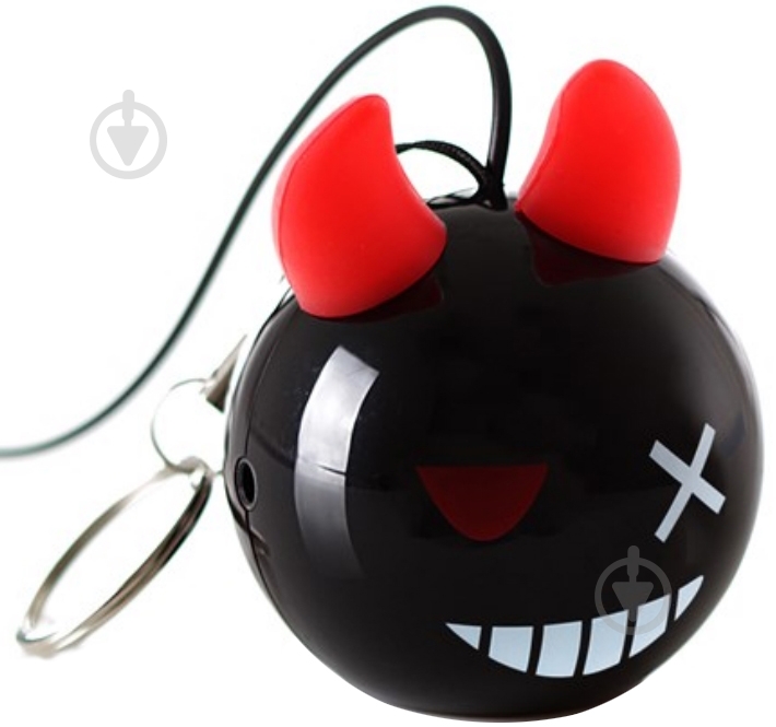 Колонки Kit KS Mini Buddy Speaker Devil Bomb 1.0 black (KSNMBDB) - фото 2 Колонки Kit KS Mini Buddy Speaker Devil Bomb 1.0 black (KSNMBDB) - фото 2