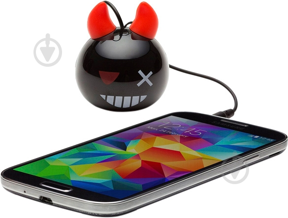 Колонки Kit KS Mini Buddy Speaker Devil Bomb 1.0 black (KSNMBDB) - фото 4 Колонки Kit KS Mini Buddy Speaker Devil Bomb 1.0 black (KSNMBDB) - фото 4
