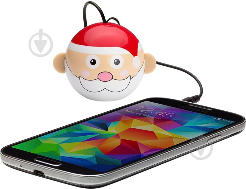 Колонки Kit KS Mini Buddy Speaker Father Chris 1.0 white (KSNMBFC) - фото 3