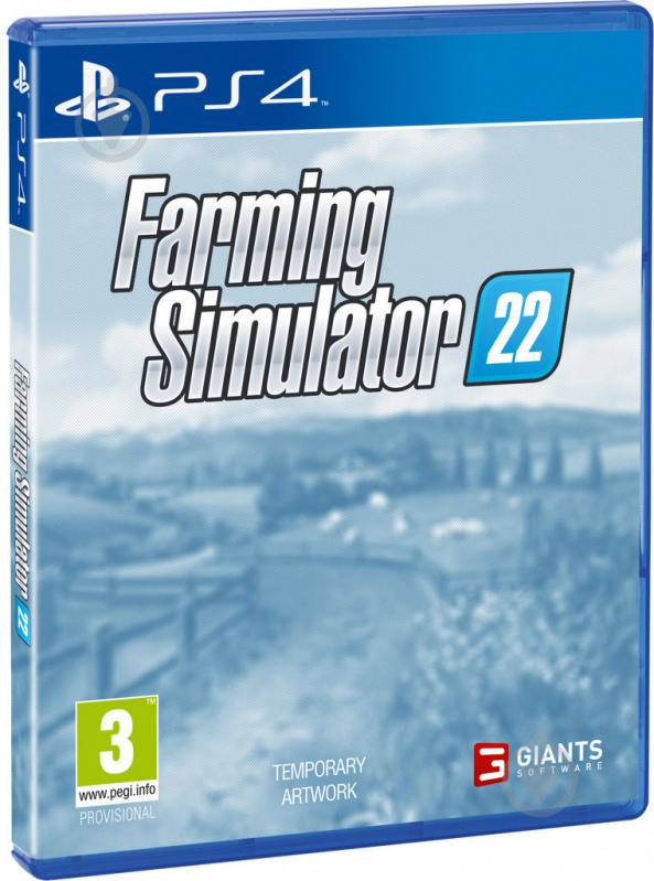 Игра Sony Farming Simulator 22 для PS4 (Blu-ray диск, Russian version) - фото 2