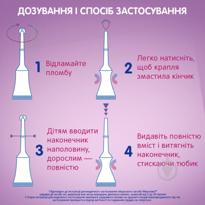 Микролакс по 5 мл №12 в тубах с наконеч. - фото 5