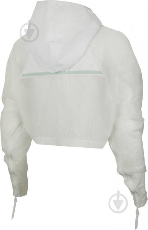 Куртка женская демисезонная Nike W NSW JKT UP IN AIR CT0764-083 р.M белая - фото 2