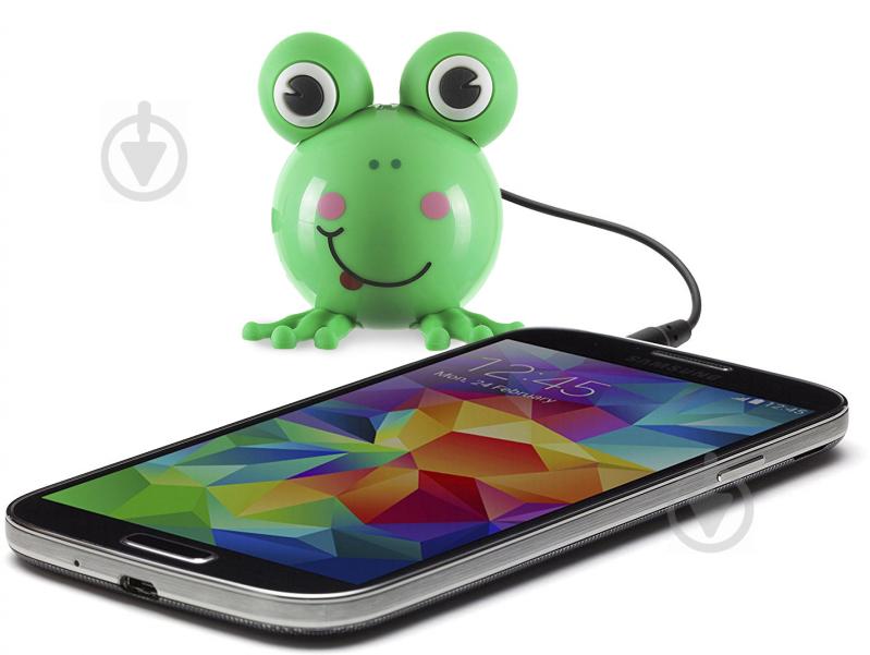 Колонки Kit KS Mini Buddy Speaker Frog 1.0 green (KSNMBFRG) - фото 2