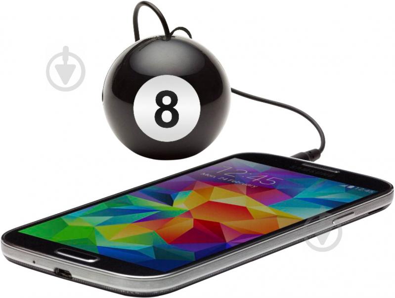 Колонки Kit KS Mini Buddy Speaker Magic 8 Ball 1.0 black (KSNMB8BA) - фото 4