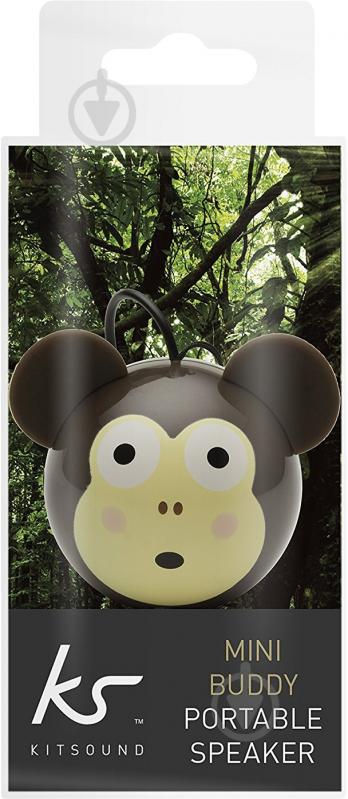 Колонки Kit KS Mini Buddy Speaker Monkey 1.0 brown (KSNMBMKY) - фото 4