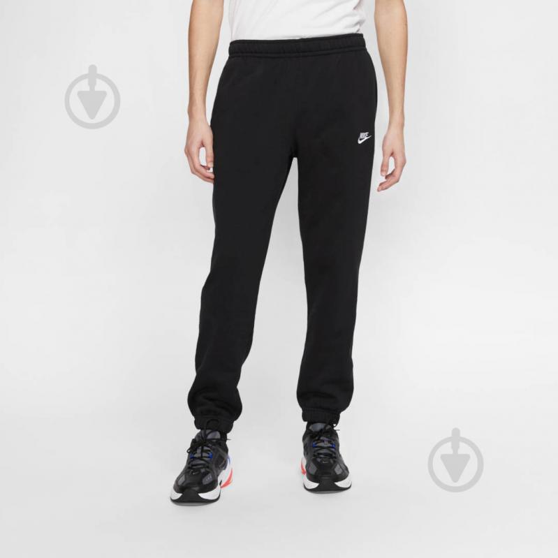 Штани Nike M NSW CLUB PANT CF BB BV2737-010 р. 3XL чорний - фото 1