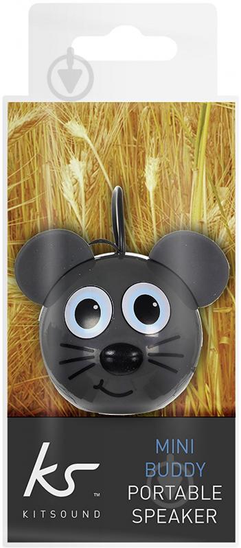 Колонки Kit KS Mini Buddy Speaker Mouse 1.0 grey (KSNMBMSE) - фото 4 Колонки Kit KS Mini Buddy Speaker Mouse 1.0 grey (KSNMBMSE) - фото 4