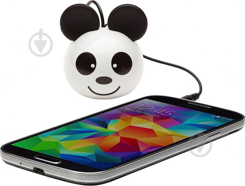 Колонки Kit KS Mini Buddy Speaker Panda 1.0 white (KSNMBPAN) - фото 3