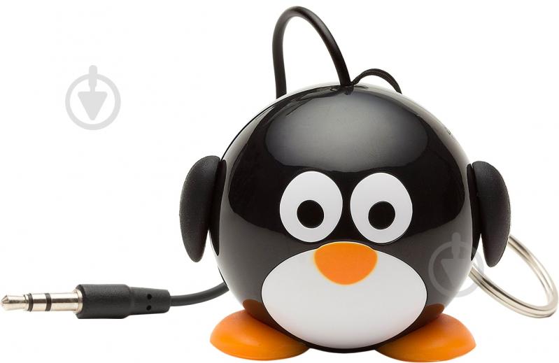 Колонки Kit KS Mini Buddy Speaker Penguin 1.0 black (KSNMBPEN) - фото 1