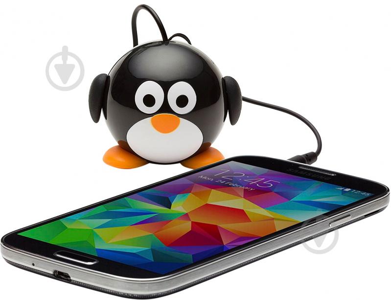 Колонки Kit KS Mini Buddy Speaker Penguin 1.0 black (KSNMBPEN) - фото 3