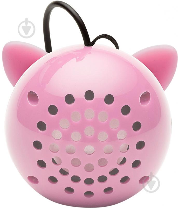 Колонки Kit KS Mini Buddy Speaker Pig 1.0 pink (KSNMBPIG) - фото 2