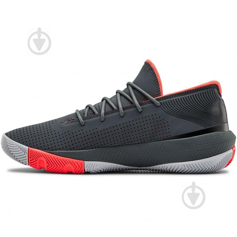 Кроссовки мужские Under Armour UA SC 3ZER0 III 3022048-102 р.41 серые - фото 2