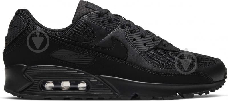 Кросівки чоловічі демісезонні Nike AIR MAX 90 CN8490-003 р.44 чорні - фото 3