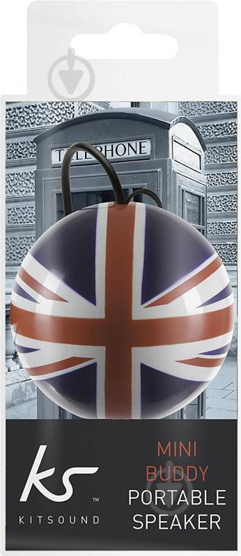 Колонки Kit KS Mini Buddy Speaker Union Jack 1.0 blue (KSNMBGBF) - фото 5