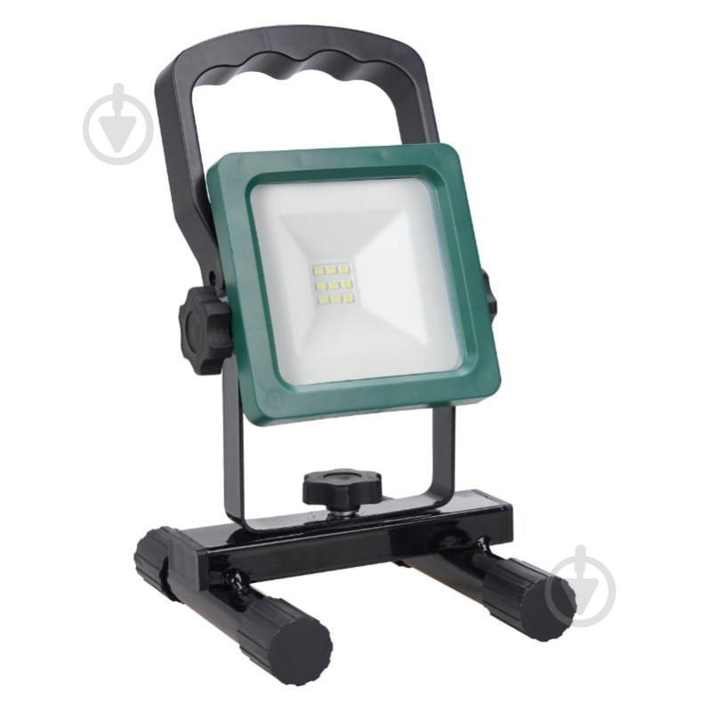 Ліхтар прожекторний DPM LED FL5410 10W 6500К 700 Lm зелений - фото 1 Ліхтар прожекторний DPM LED FL5410 10W 6500К 700 Lm зелений - фото 1