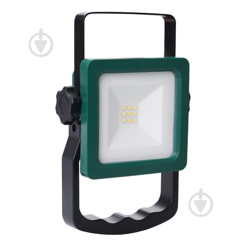 Ліхтар прожекторний DPM LED FL5410 10W 6500К 700 Lm зелений - фото 3 Ліхтар прожекторний DPM LED FL5410 10W 6500К 700 Lm зелений - фото 3