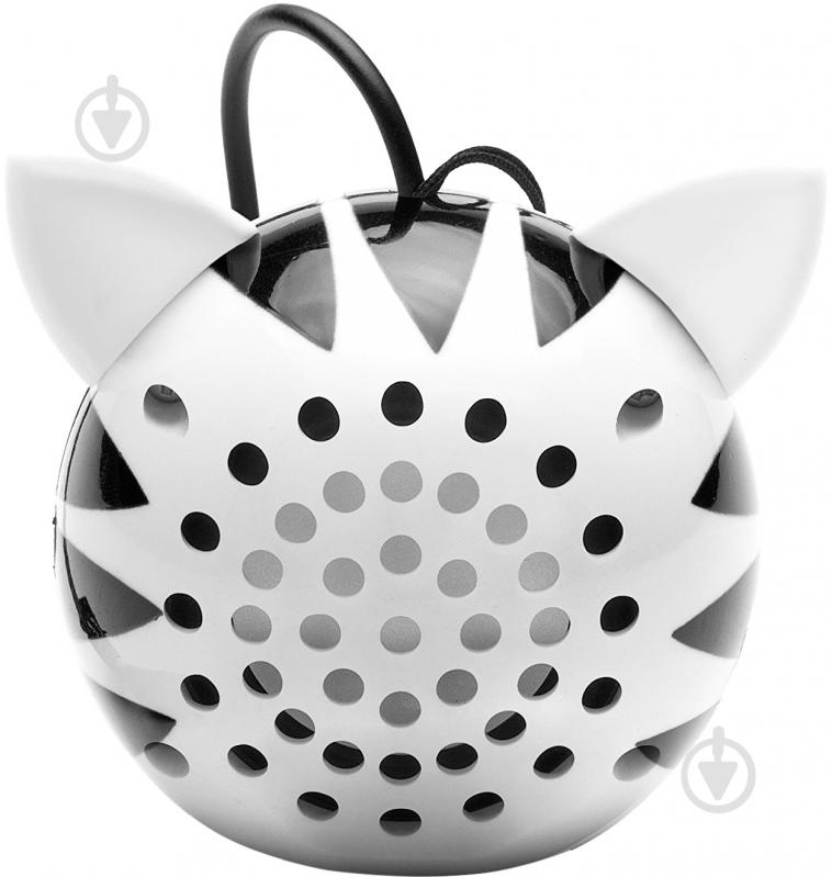 Колонки Kit KS Mini Buddy Speaker Zebra 1.0 white (KSNMBZBR) - фото 2