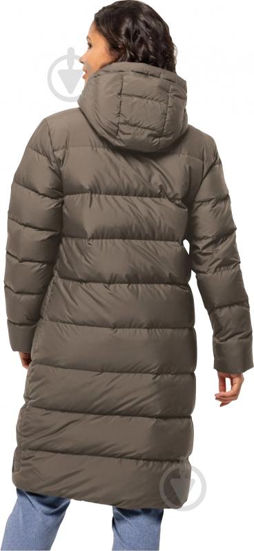 Куртка жіноче зимове Jack Wolfskin FROZEN PALACE COAT W 1204133_5719 р.XL коричневе - фото 2