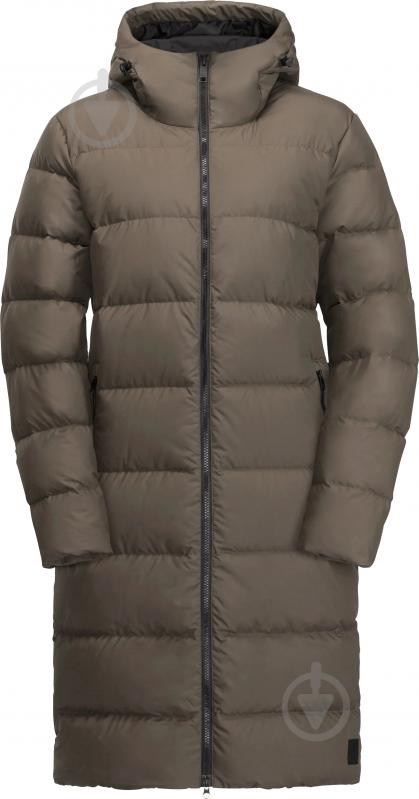 Куртка жіноче зимове Jack Wolfskin FROZEN PALACE COAT W 1204133_5719 р.XL коричневе - фото 6