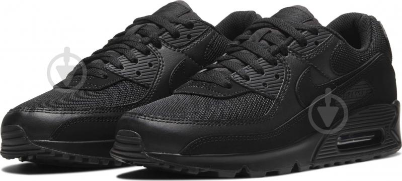 Кросівки чоловічі демісезонні Nike AIR MAX 90 CN8490-003 р.42,5 чорні - фото 1