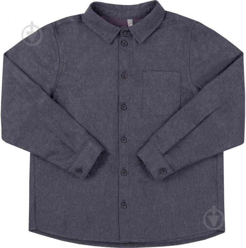 Рубашка Bembi РБ196 р.146 серый 19196710268.X00 - фото 1