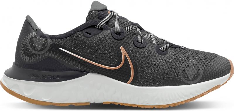 Кроссовки демисезонные Nike RENEW RUN (GS) CT1430-004 р.36 серые - фото 1