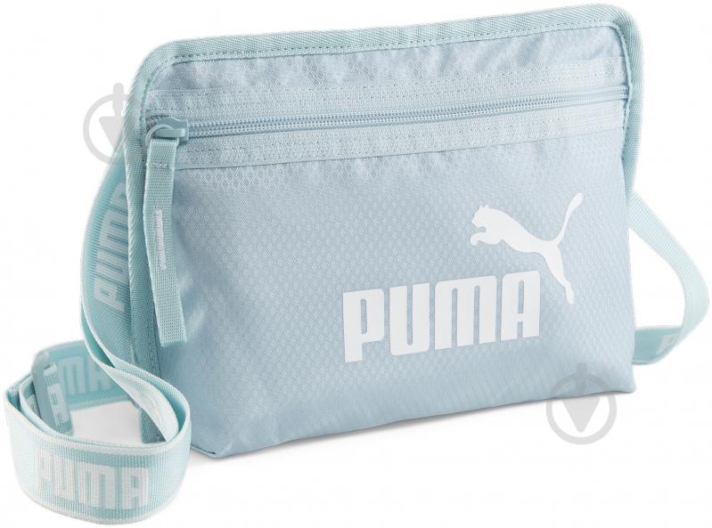 Сумка Puma CORE BASE SHOULDER BAG 09027102 блакитний - фото 1