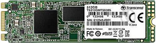 SSD-накопитель Transcend MTS830S 512GB M.2 SATA III 3D TLC (TS512GMTS830S) - фото 1