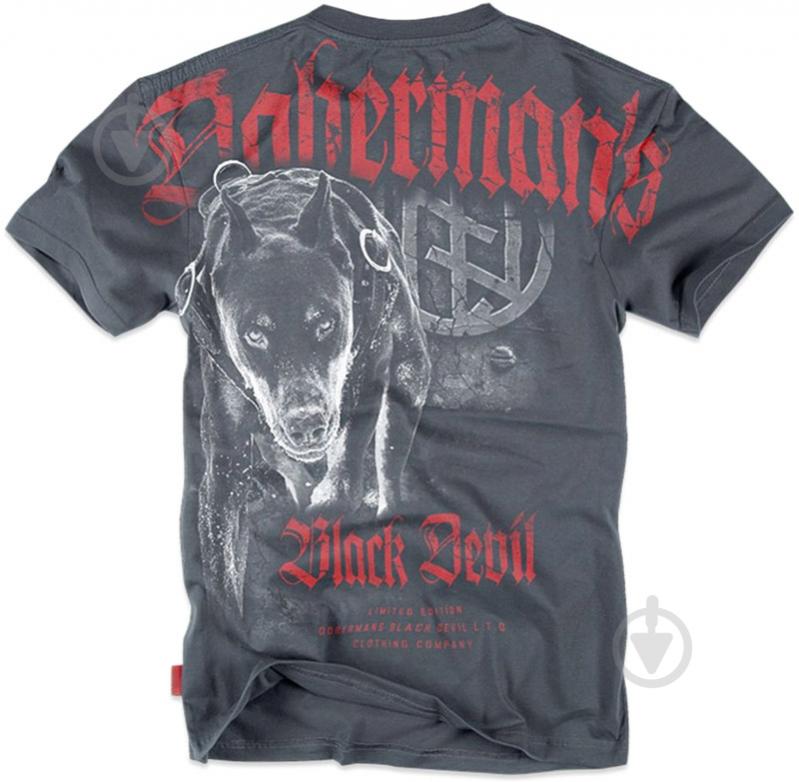 Футболка Dobermans Aggressive Black Devil р. XL темно-серый - фото 2