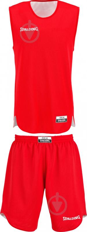 Форма хоккейная Spalding Doubleface kids set 300401001 р.164 красный - фото 1