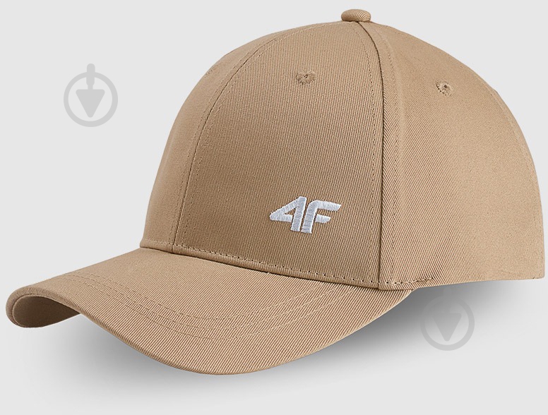 Кепка 4F 4FWSS26ACABU552-83S S/M бежевий - фото 1