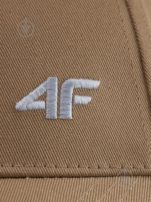 Кепка 4F 4FWSS26ACABU552-83S S/M бежевий - фото 3