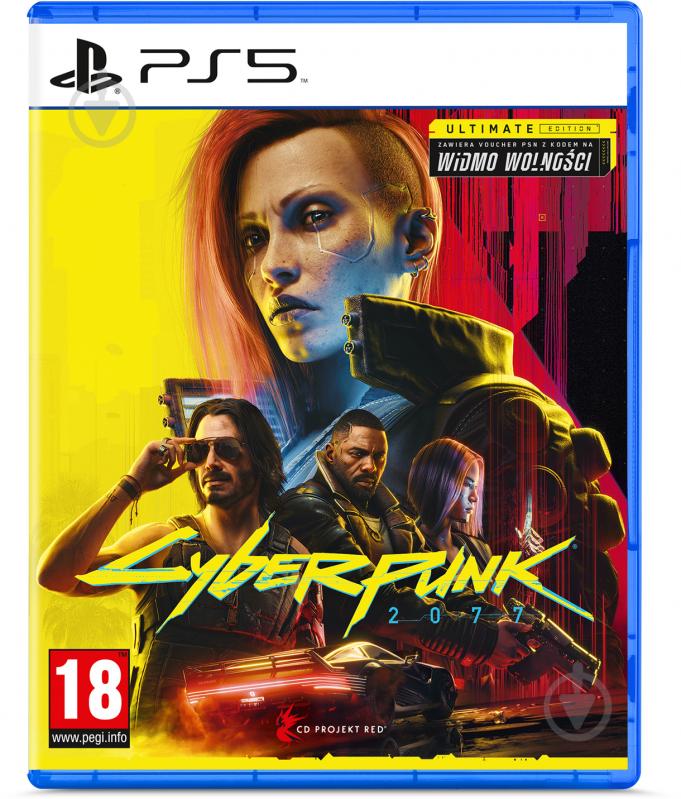 Игра Sony PS5 Cyberpunk 2077: Ultimate Edition BD диск - фото 1