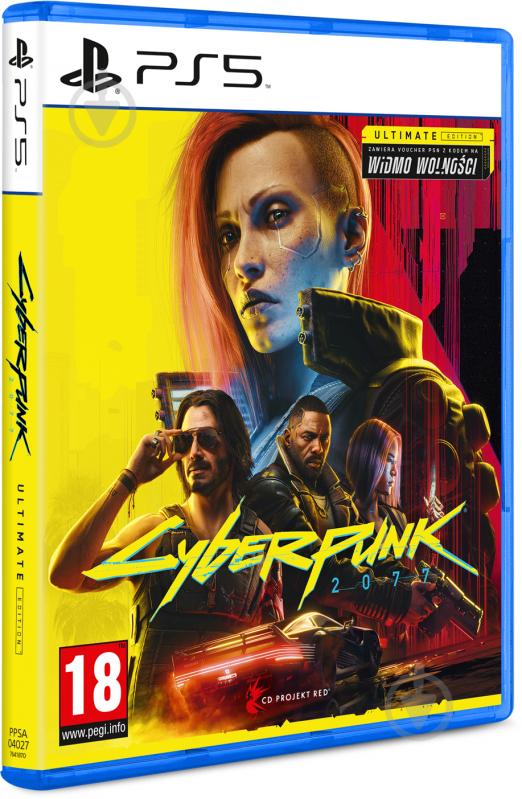 Гра Sony PS5 Cyberpunk 2077: Ultimate Edition BD диск - фото 2