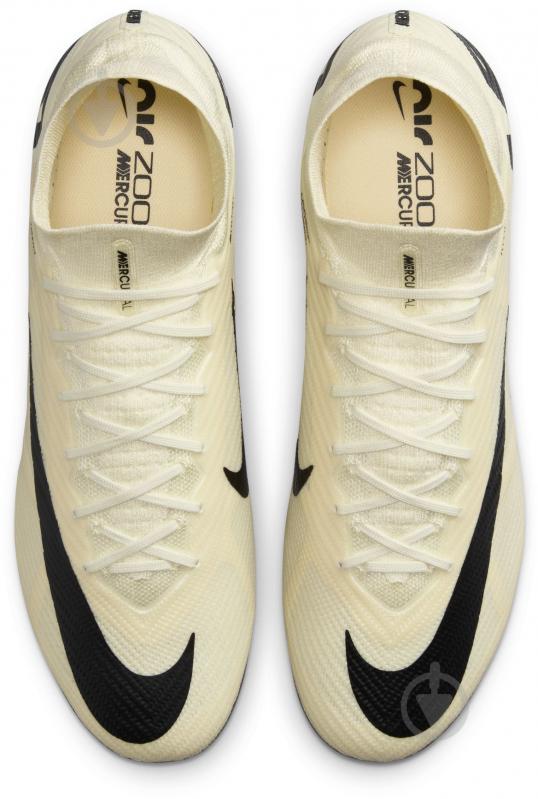 Бутсы Nike MERCURIAL SUPERFLY 9 ELITE DJ4977-700 р.43 желто-черный - фото 7